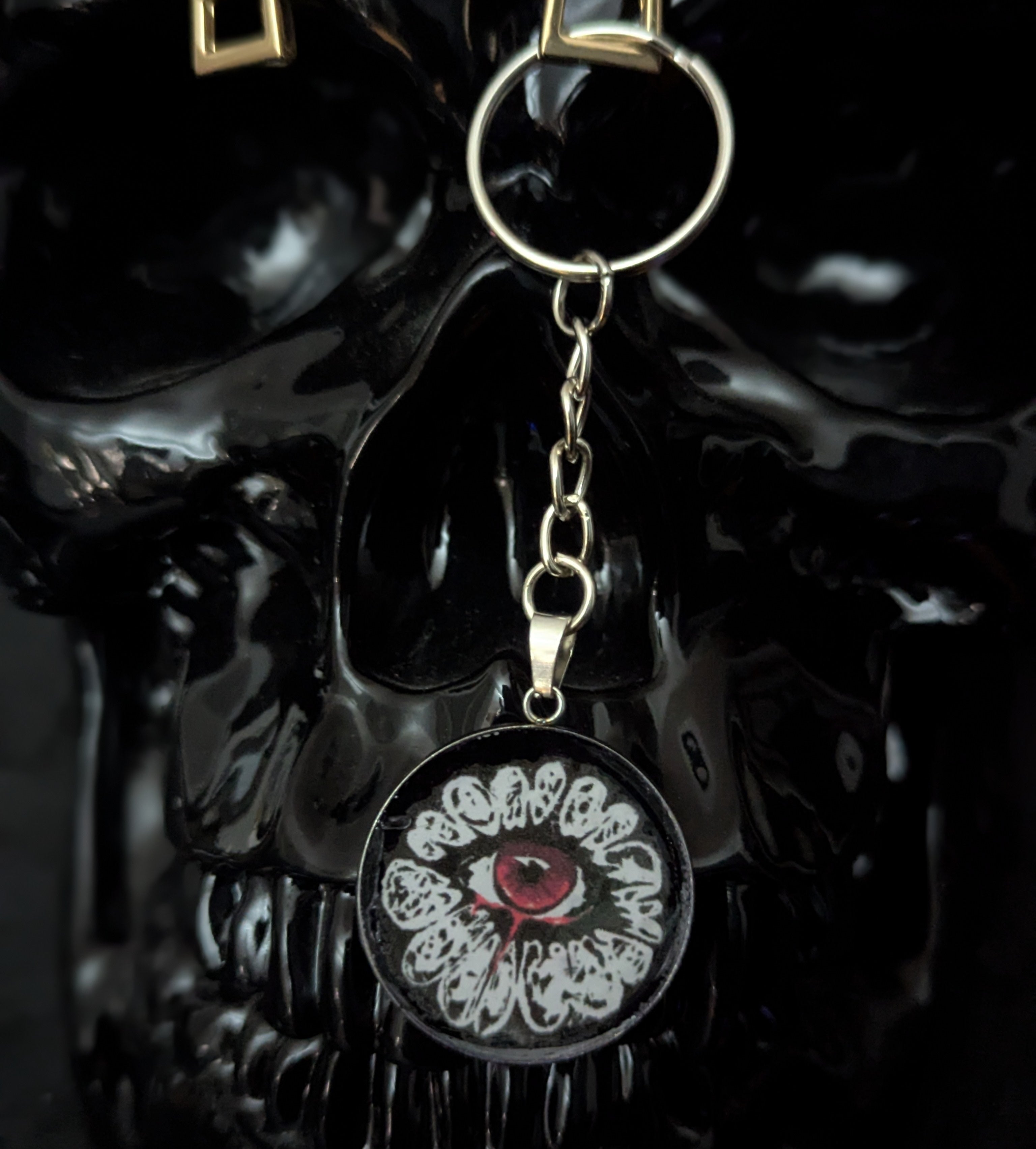 All Seeing Eye Keyring