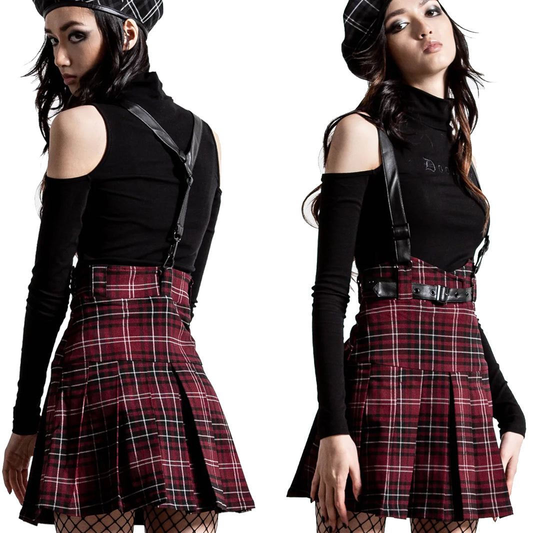 Shadows Suspender Skirt