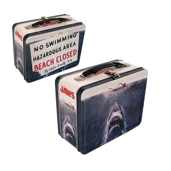 Jaws - Beach Closed Tin Carry Box