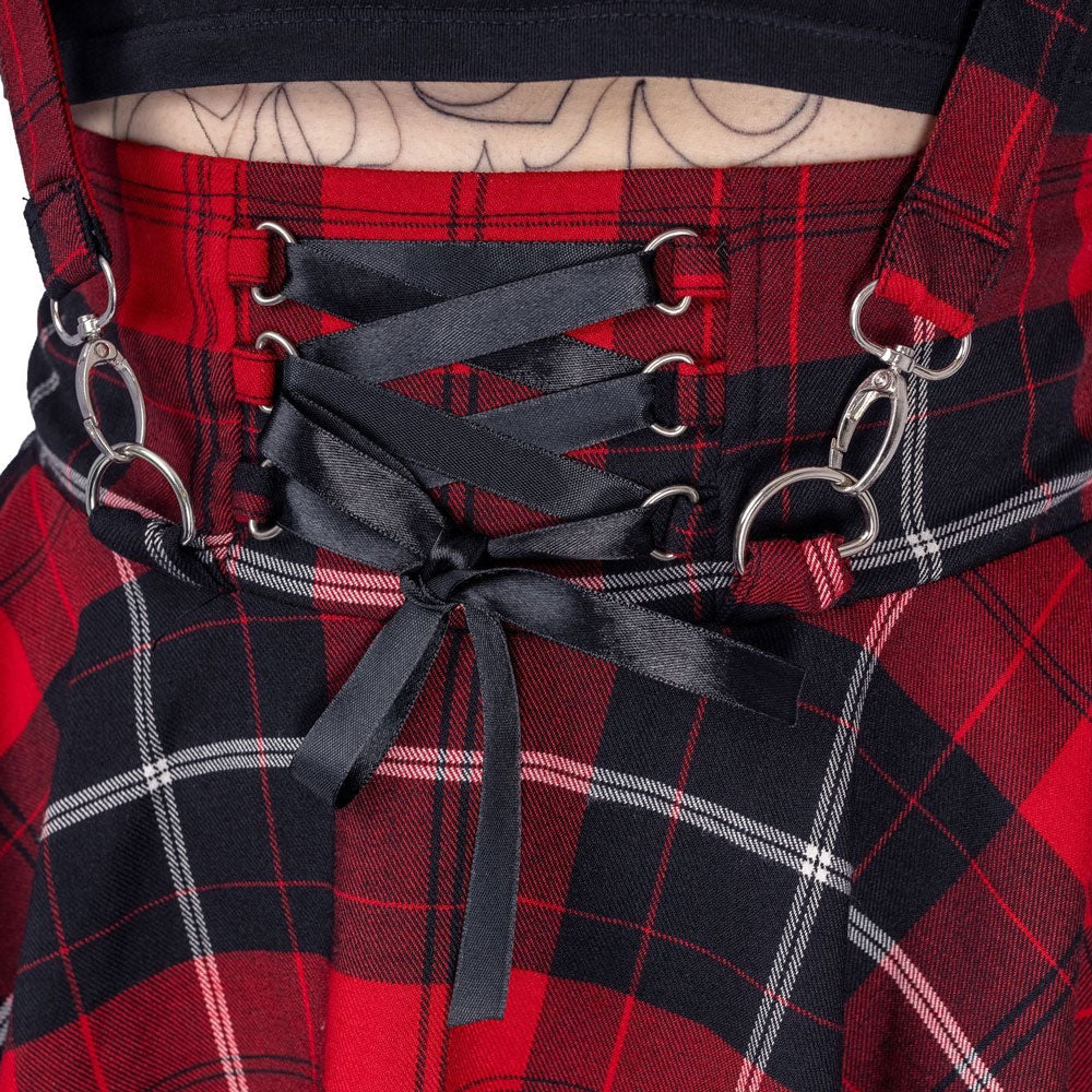 Seneca Red Tartan Full Skirt