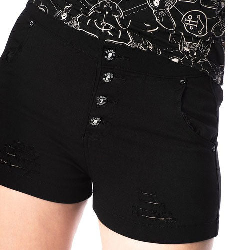 Trashed and Slashed Shorts