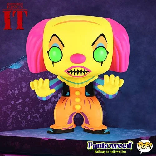 It (1990) - Pennywise Black Light Pop! Vinyl