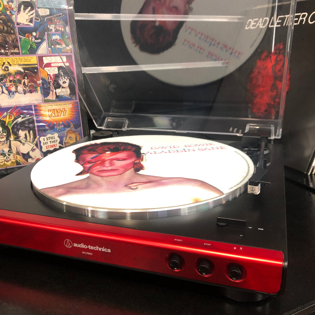 BOWIE Aladdin Sane - Record Turntable Slip Mat