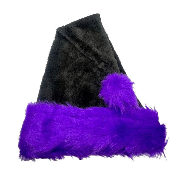 Santa Claws Purple Hat