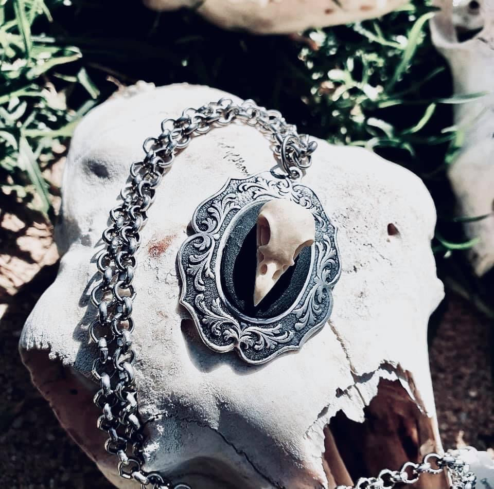 Ravens Call Necklace
