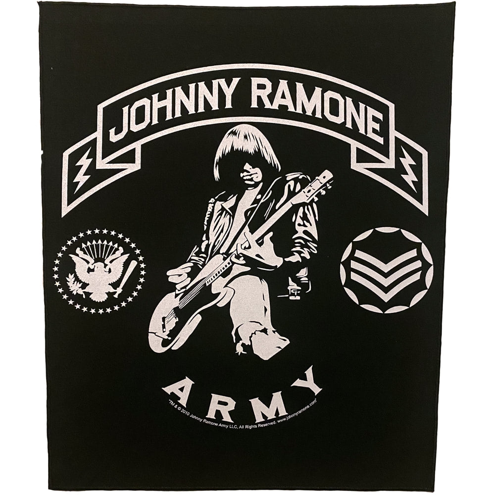 JOHNNY RAMONE ARMY Back Patch
