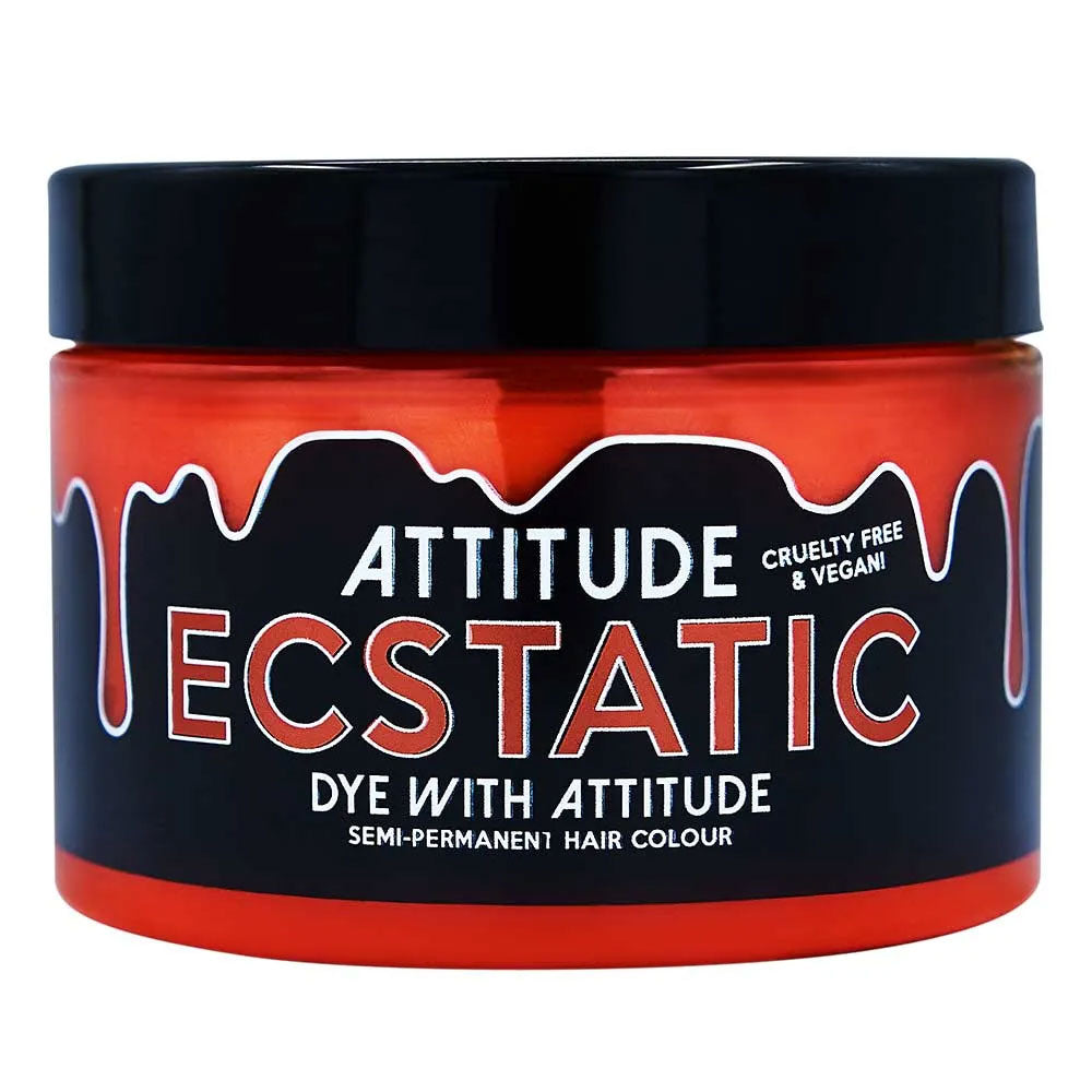 Ecstatic Orange Attitude Hair Dye