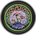 Mushroom Round Trinket Carry Tin