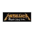METALLICA Wherever I May Roam Strip Patch