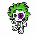 Beetlejuice Voodoo Doll Enamel Pin