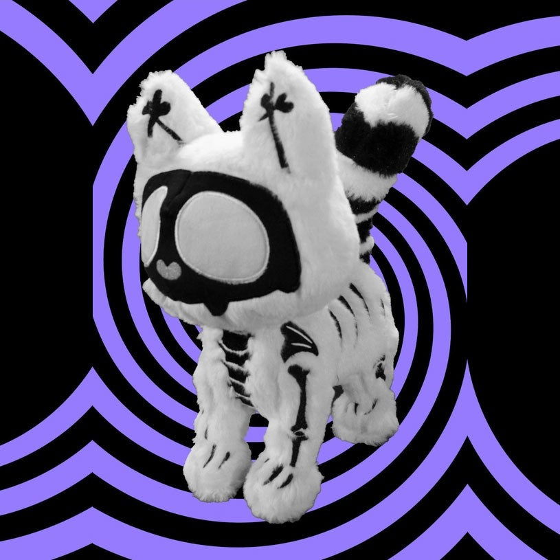 Ghost Kitty Plush Toy