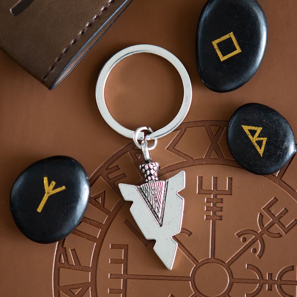 Spjot Arrowhead Keyring