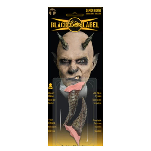 Black Label Latex Demon Horns