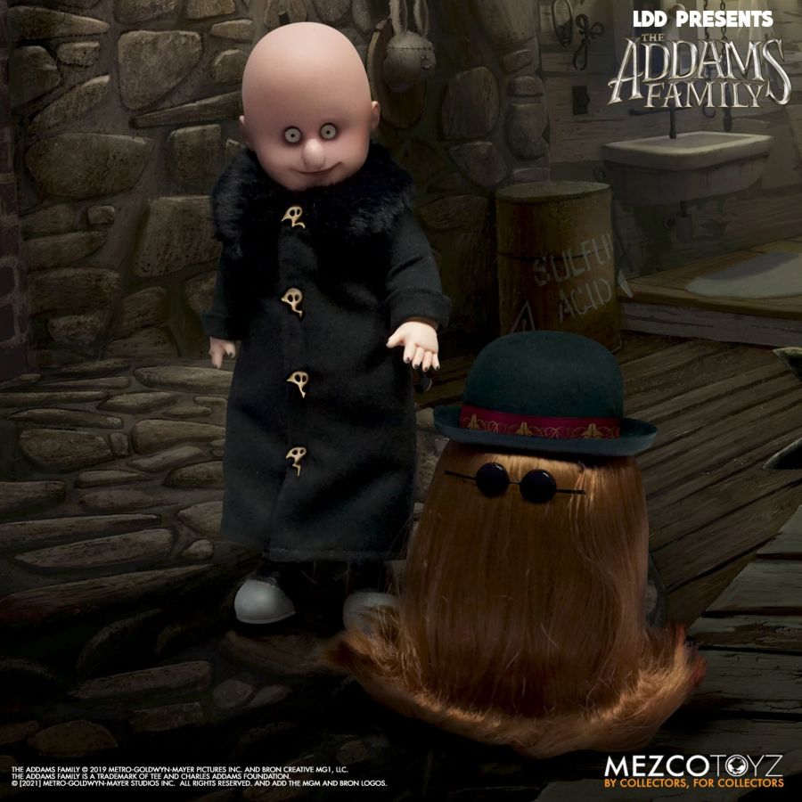 Addams Family, (The): Fester & It - Living Dead Dolls