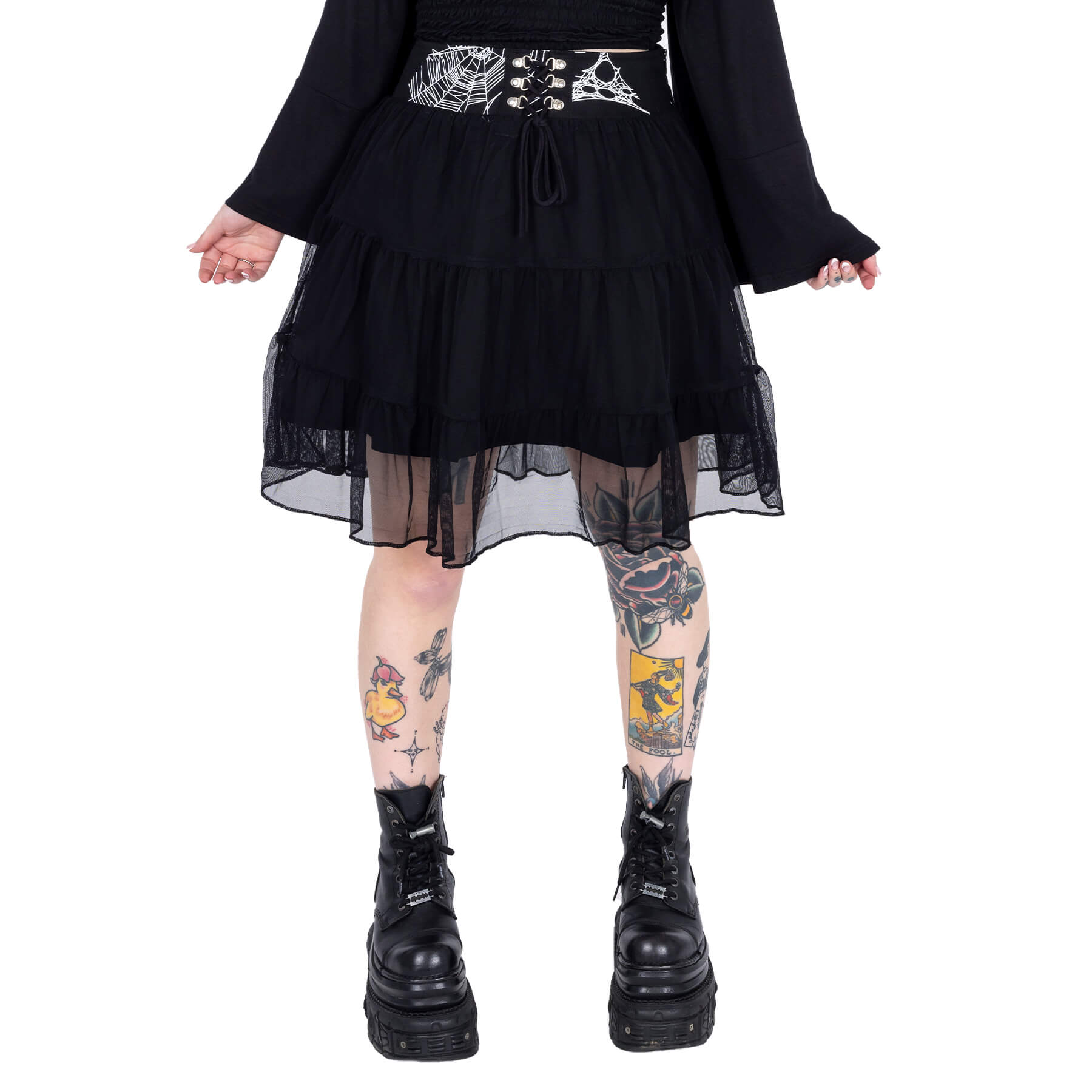 Arhana Spider Web Skirt
