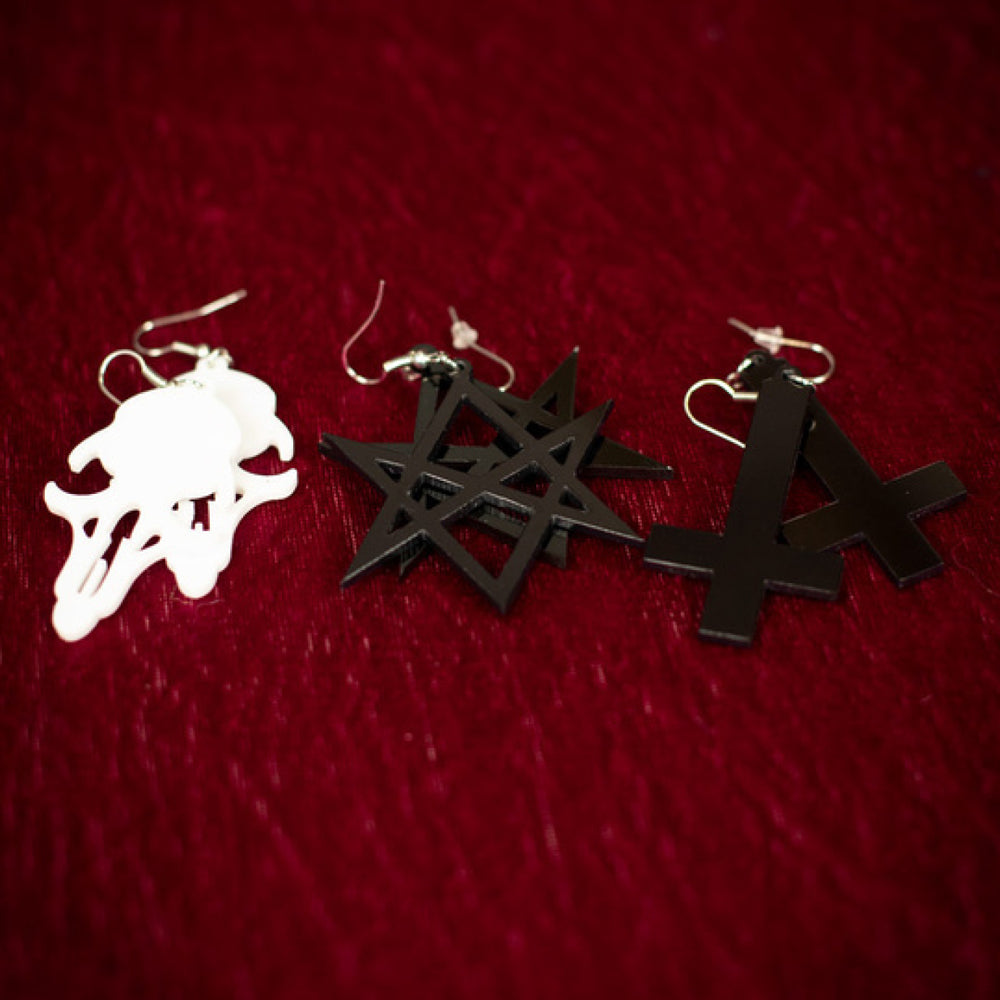 Dark Statements Necromancy Earrings Gift Pack