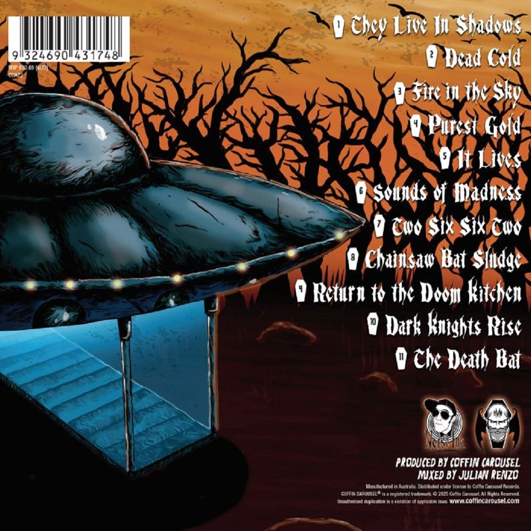 COFFIN CAROUSEL: Quantum Chainsaw Part: Three Six Nine CD Digi