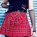 Fishnet Long Fingerless Gloves - Blackest