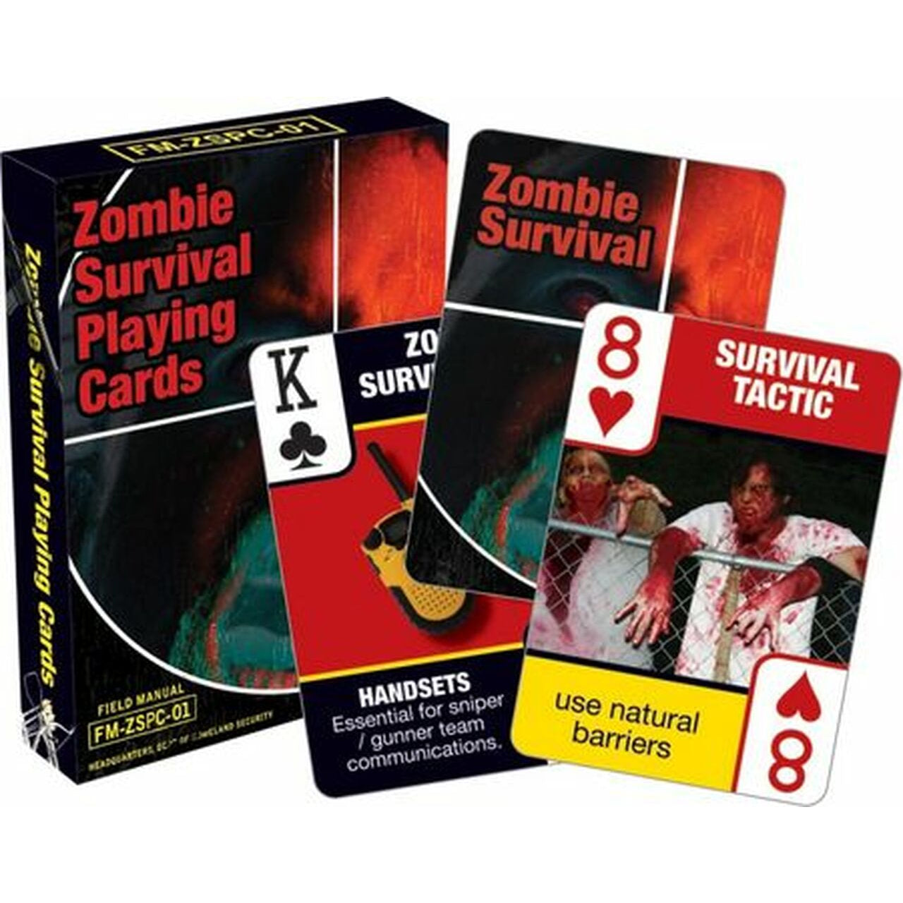 Zombie Survival Card Deck