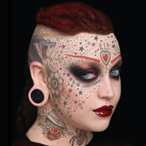 Black Label Latex Piercing Plug Faux Stretched Ears