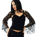 Jacinda Lace Sleeve Top