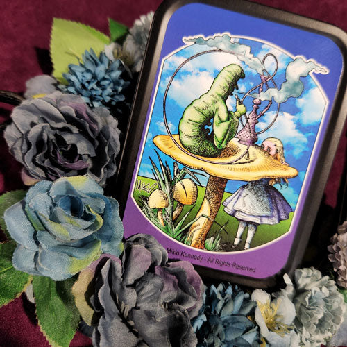 Alice in Wonderland Carry Trinket Tin