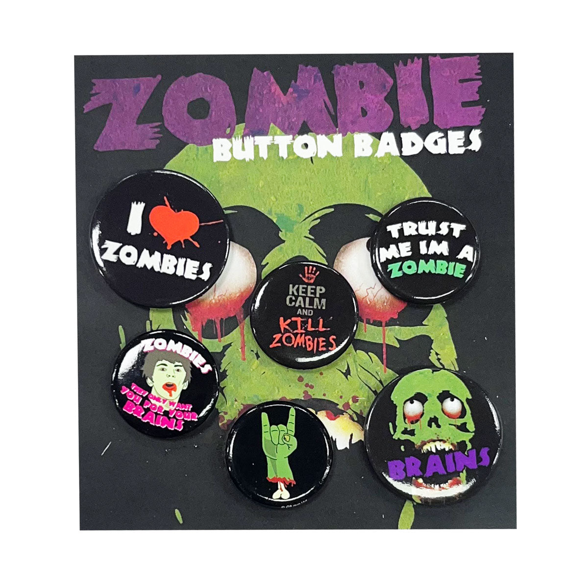 Badge Pack - Zombie