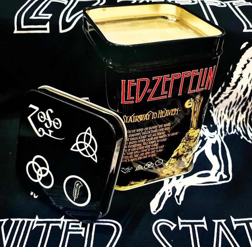 LED ZEPPELIN Soy Wax Tin Candle