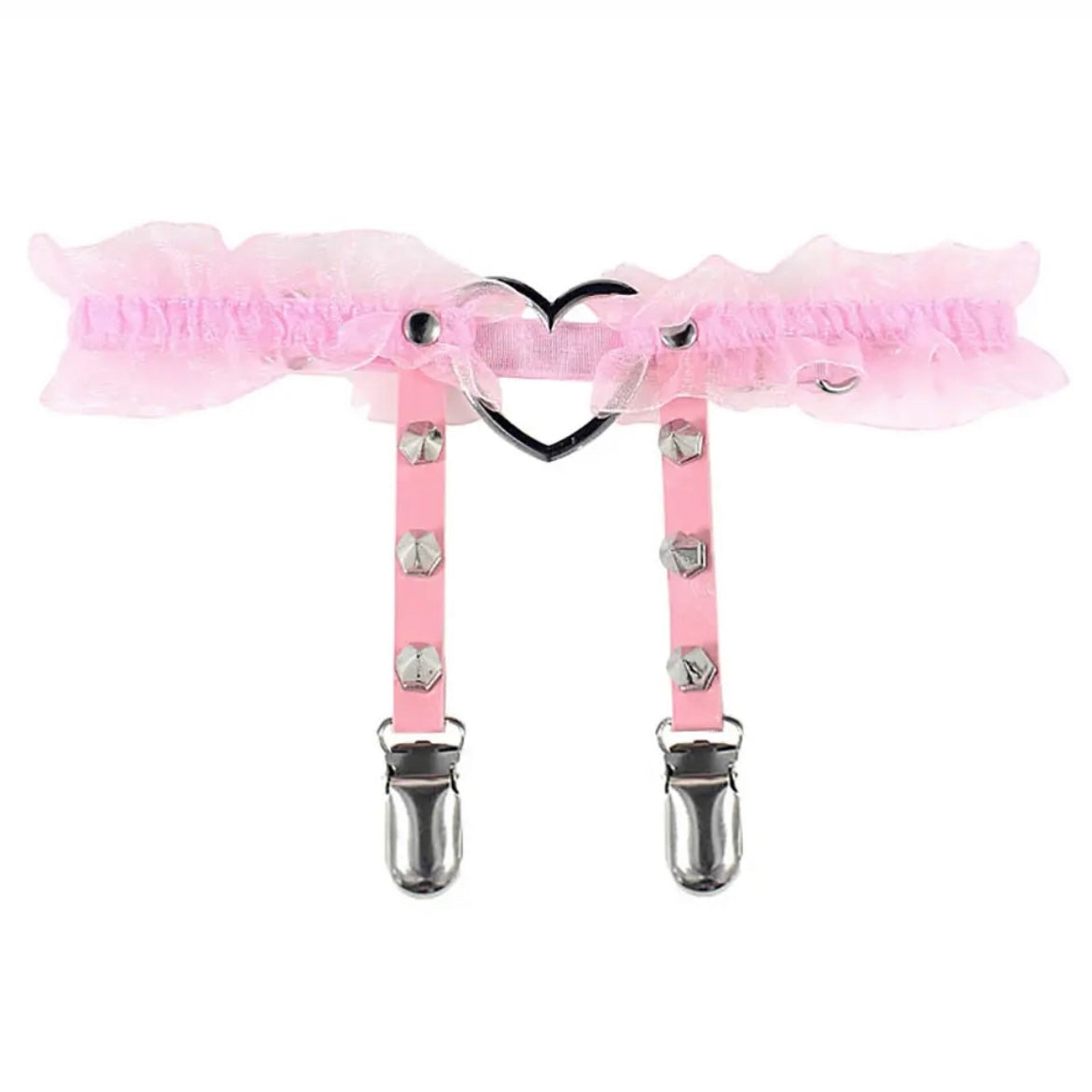 Lovelace Garter Pink