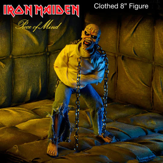 Iron Maiden - Piece of Mind Clothed 8" Action Figure