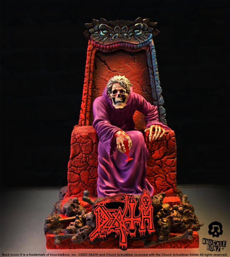 DEATH Scream Bloody Gore Statue