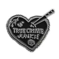 True Crime Junkie Enamel Pin