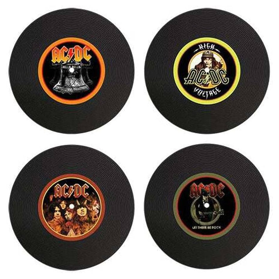 AC/DC Round Coaster Set