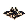 Stay Spooky Bat Enamel Pin