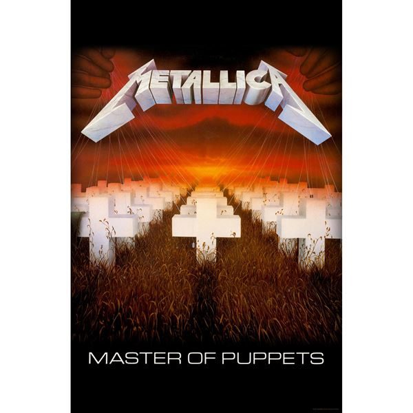 METALLICA Master of Puppets Wall Flag