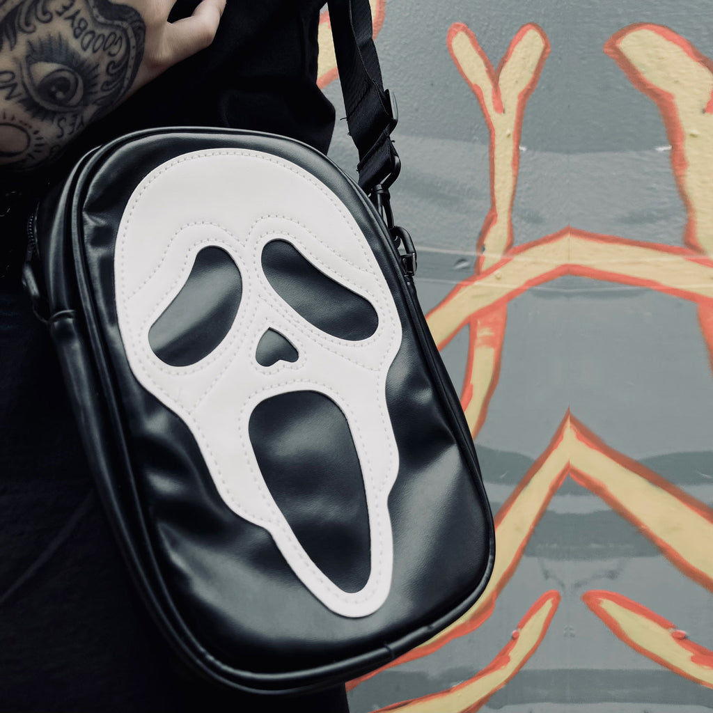 Screamy Ghost Mini Messenger Bag