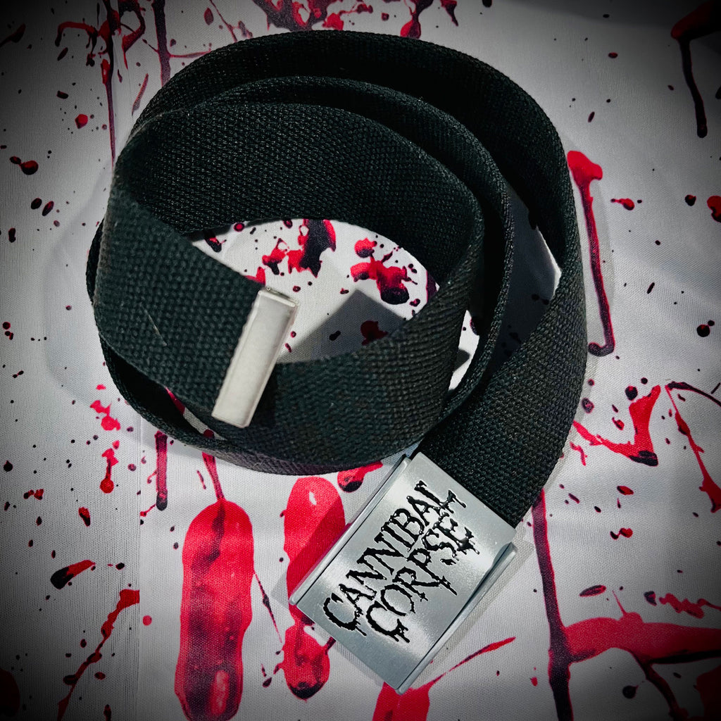 CANNIBAL CORPSE Webbing Adjustable Belt