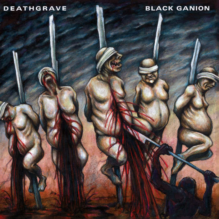DEATHGRAVE/BLACK GANION Split Title (2025) Vinyl LP