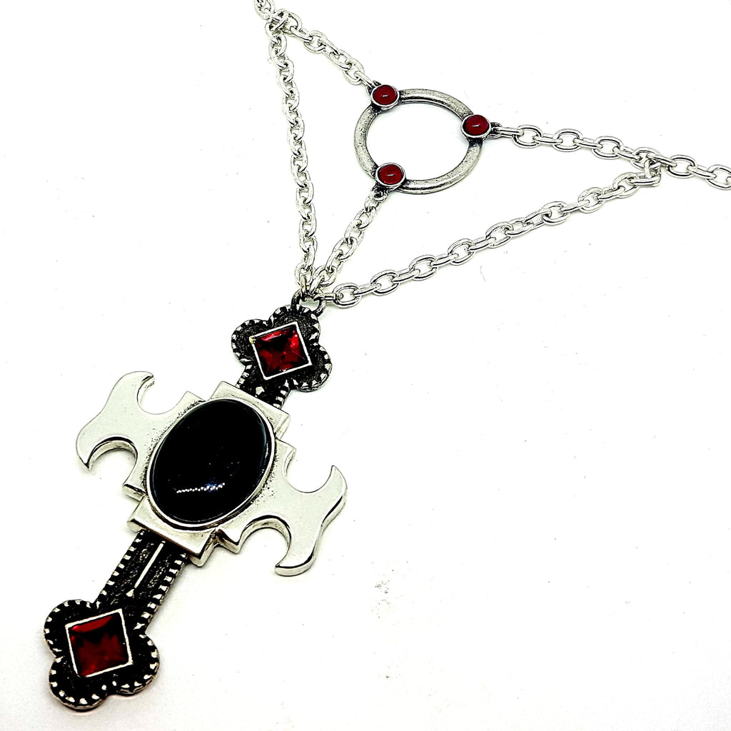 Borgean Papal Large Cross Necklace P279