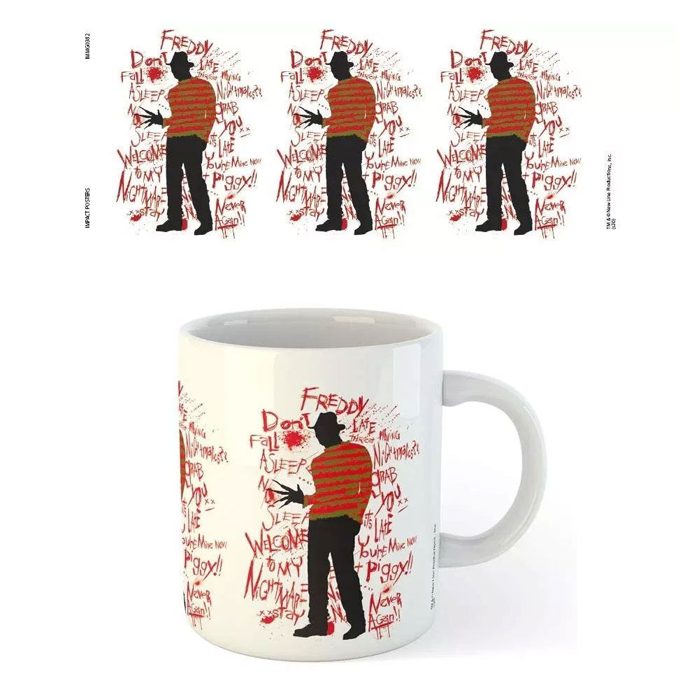 Nightmare On Elm Street Freddy's Mantra Mug
