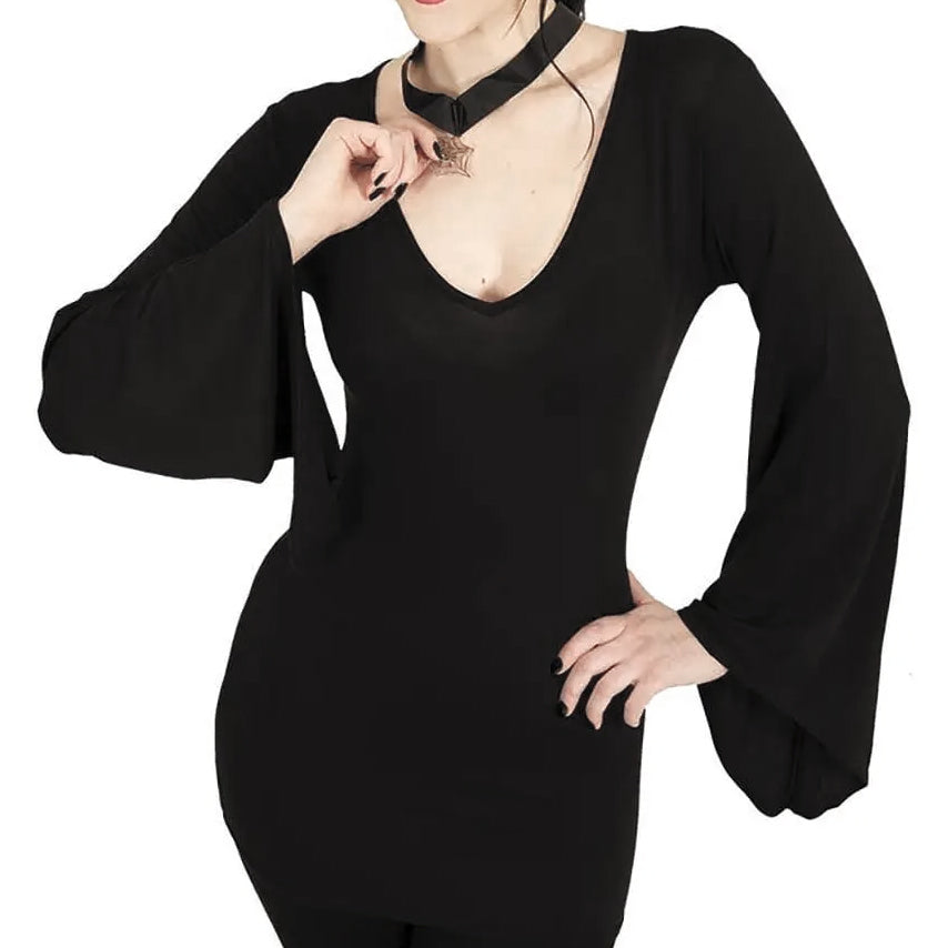 Allure Gothic Bell Sleeve Top