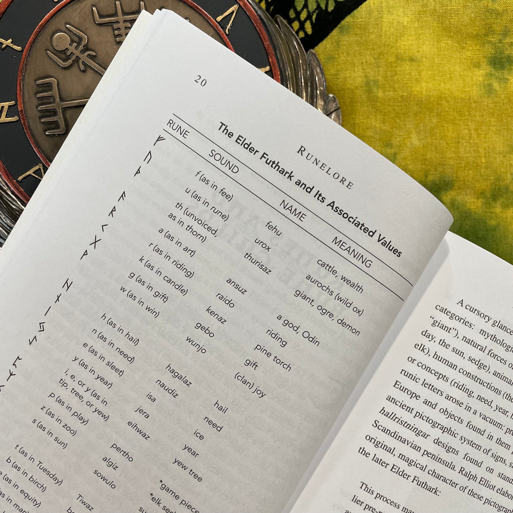 Nordic Runes Softcover Book