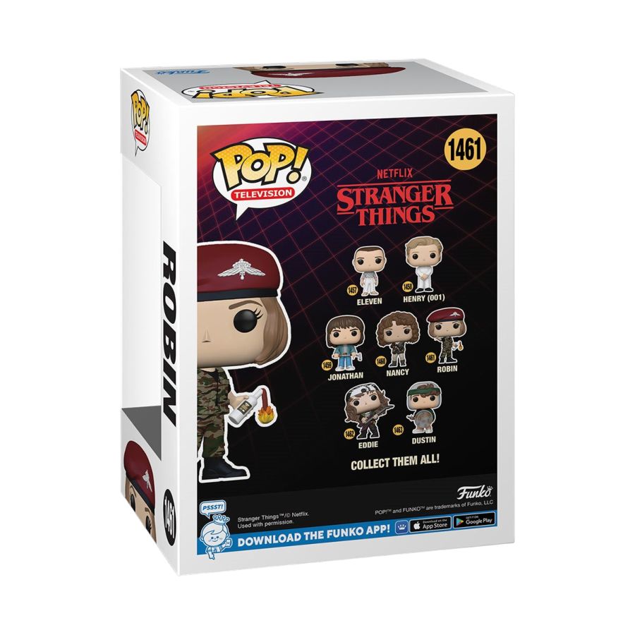 Stranger Things - Hunter Robin Pop!