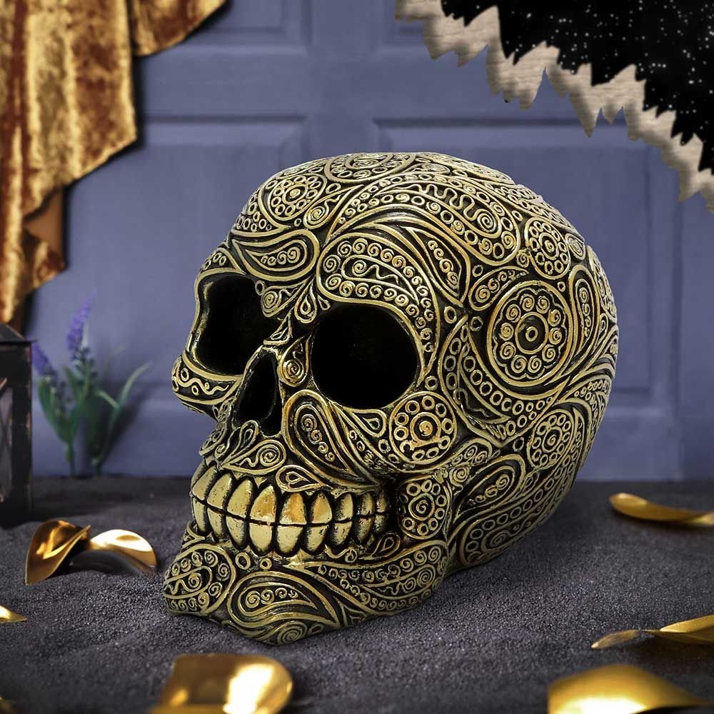 Yesterday's Trip Skull Ornament