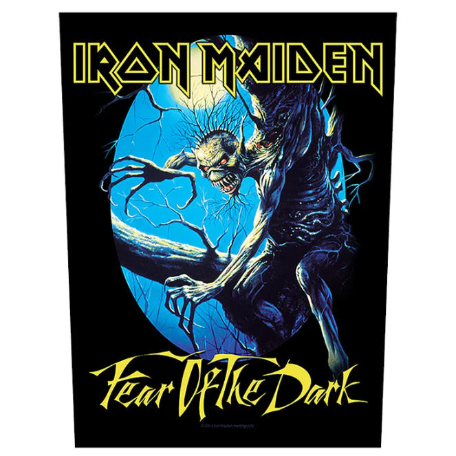 IRON MAIDEN Fear of the Dark Back Patch