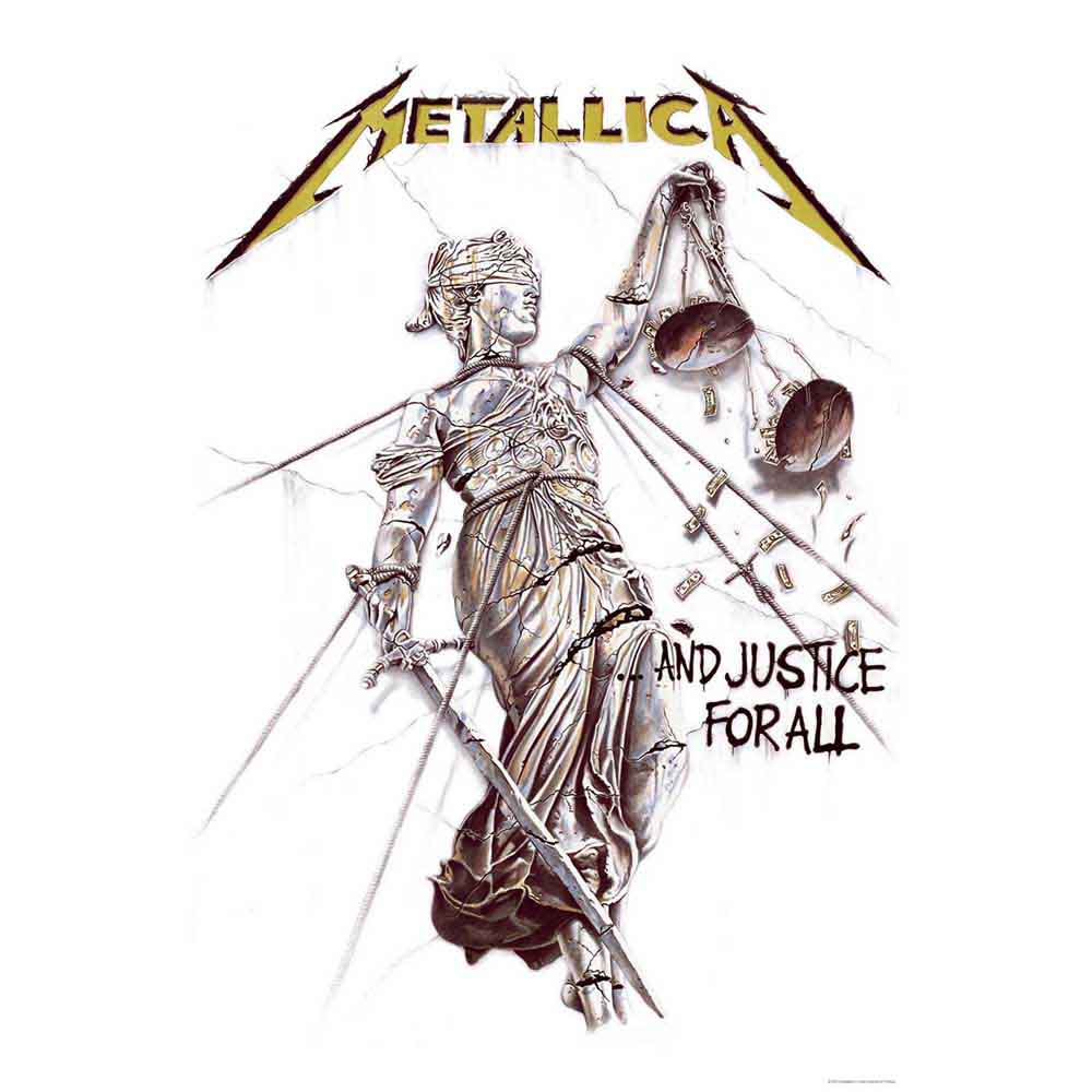 METALLICA (And Justice For All) Wall Flag