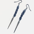Lightning Bolt Spike Earrings