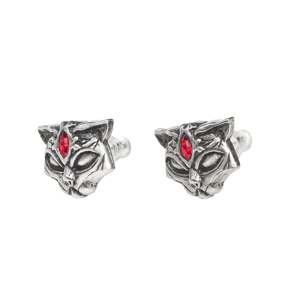 Sacred Cat Stud Earrings