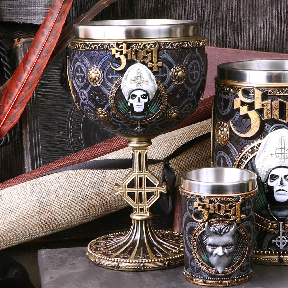 GHOST Papa Emeritus III Meliora Gold Design Tankard
