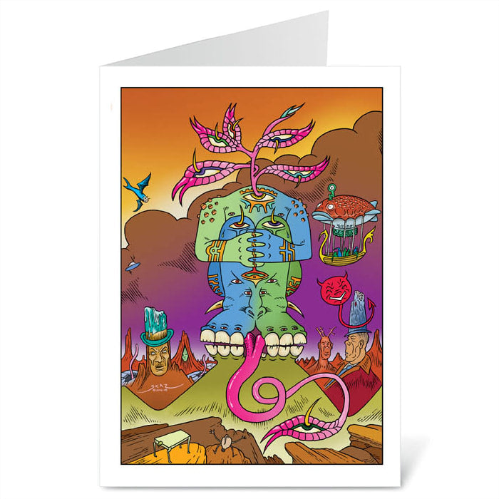 Nuclear Mysticism - Blank Card